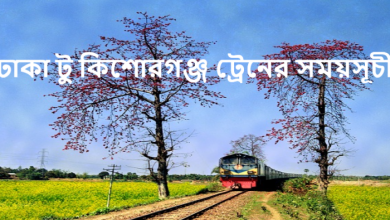 Dhaka To Kishoreganj Train Schedule